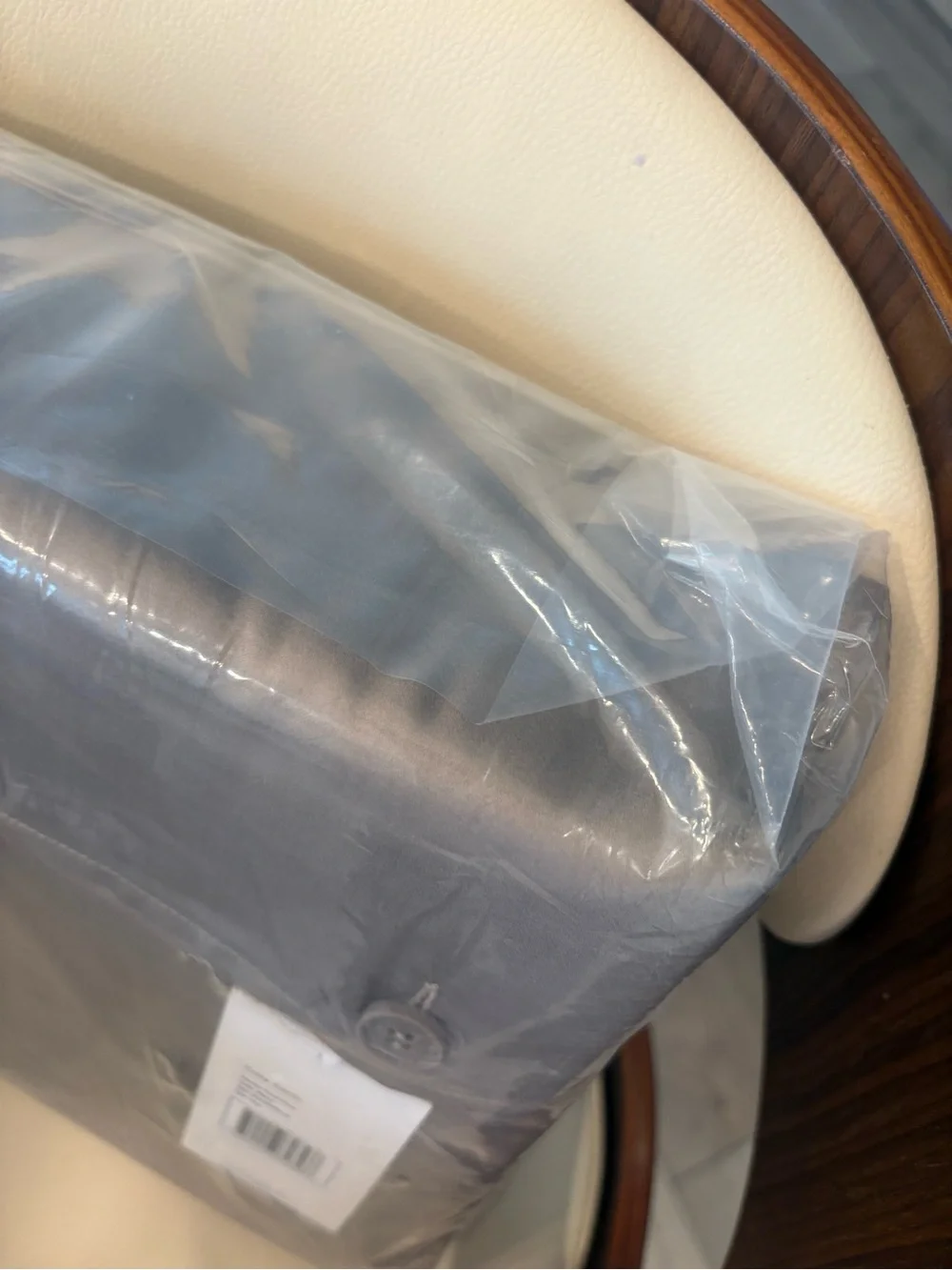 Brand new unopened Cozy Earth King Duvet Cover in Walnut